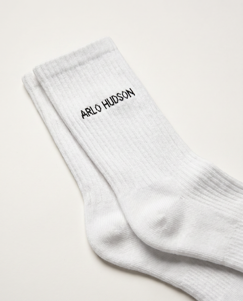 White Classic Socks
